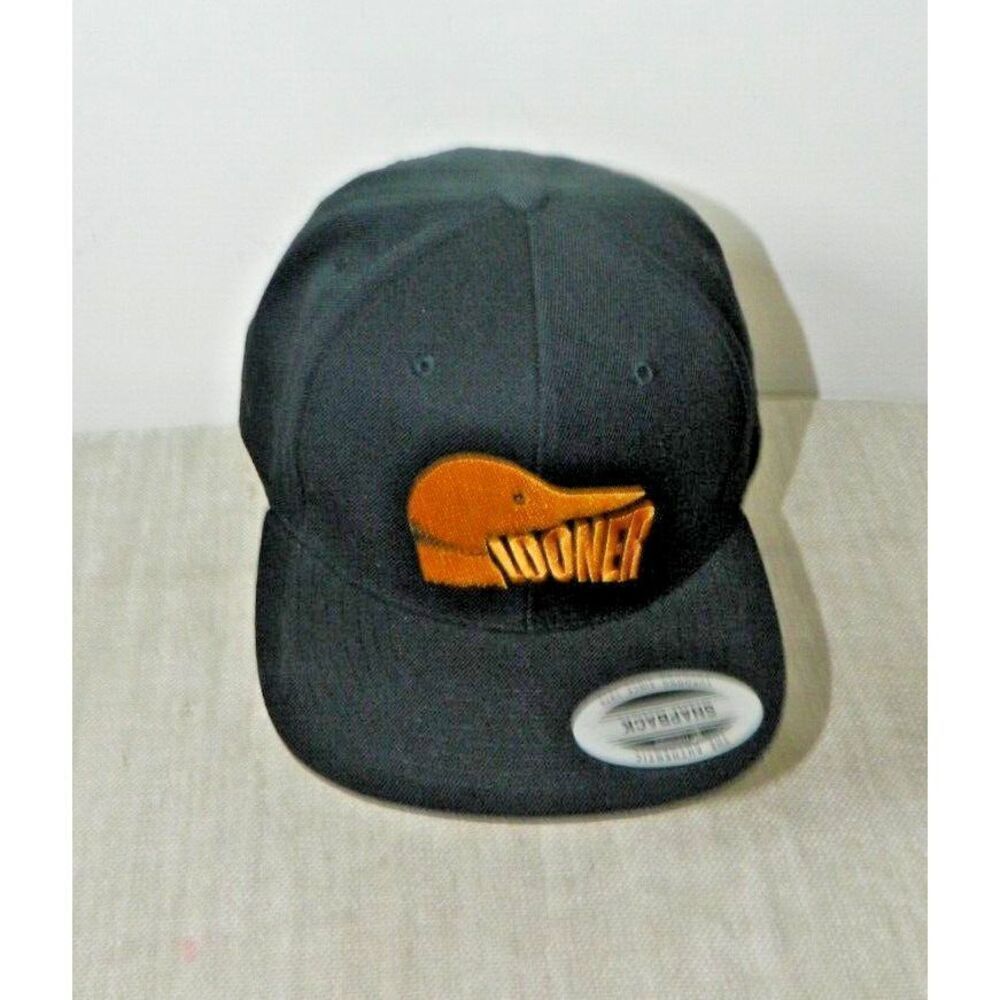 Looner Snapback Hat Duck Black Yellow‎